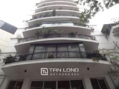 Cho thuê căn hộ tầng 8 tòa nhà trên phố Nam Tràng, phường Trúc Bạch, quận Ba Đình, Hà Nội
