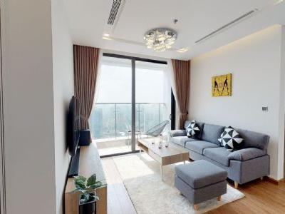 Cho thuê căn hộ 2 phòng ngủ tòa M1 Vinhomes Metropolis - Diện tích: 82.59m2