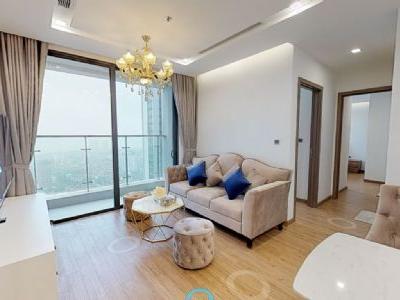 Cần bán căn hộ 3 phòng ngủ 74.58m2 hướng Đông Nam, ban công view hồ Ngọc Trai Masteri Waterfront