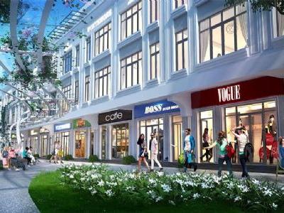 Cho thuê shophouse chân đế hướng Tây hoàn thiện cơ bản Masteri Trinity Square Ocean Park 2