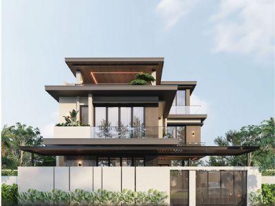 Bán biệt thự đơn lập hướng Đông sân vườn rộng gần công viên Vinhomes Urban Lake Long An giá VIP