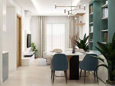 Bán căn hộ chung cư 1 phòng ngủ The Palm Oasis hướng Đông Bắc ban công rộng Vinhomes Smart City