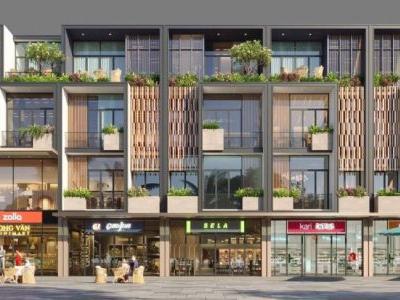 Bán nhà phố shophouse VIP Tây Bắc bàn giao thô mặt trong mặt tiền 9m kinh doanh tốt Vin Apollo City