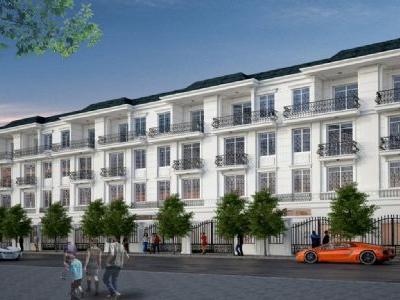 Bán liền kề chính Tây hoàn thiện mặt ngoài, mặt tiền 5m trong 4 tầng The Metropolitan Bắc Giang