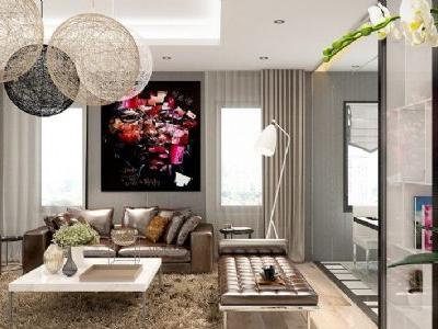 Cho thuê căn hộ Studio hướng chính Tây Central Residence Gamuda - DT: 36m2 - Đủ đồ cơ bản