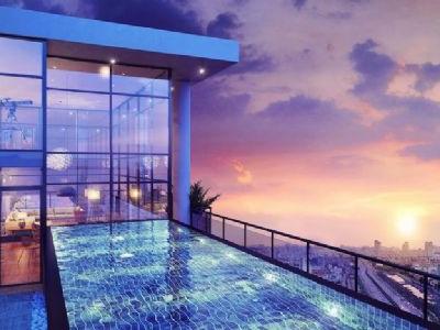 Bán căn hộ Sky Villas hướng Đông tầng cao view Panorama có bể bơi riêng Noble Crystal Long Biên