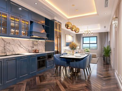 Bán căn hộ 2 phòng ngủ tầng cao ban công hướng Bắc view chòi cảnh quan The Senique Hanoi giá VIP