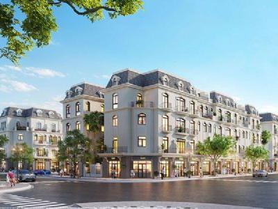 Bán shophouse căn góc phân khu GUM Tây Nam bàn giao mặt ngoài 5 tầng Vinhomes The Gallery Giảng Võ