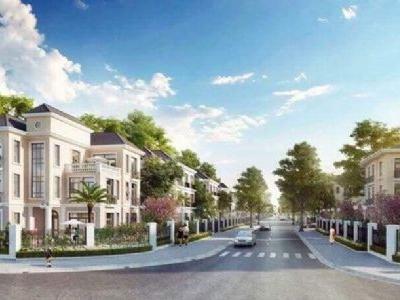 Mua biệt thự song lập Đông Bắc diện tích sân vườn thoáng x  3 tầng gần hồ Vinhomes Hạ Long Xanh