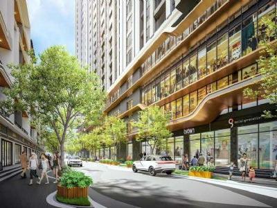Cho thuê căn góc shophouse SOHO giá tốt kinh doanh thuận lợi hướng Bắc Vinhomes The Gallery