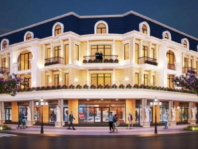Mua shophouse Tây Tứ Trạch mặt tiền 9m VT đẹp kinh doanh xây thô bên trong Vinhomes Long An