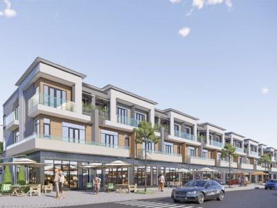 Mua nhà phố shophouse xây 4 tầng Tây Bắc gần vườn hoa bàn giao nguyên bản Mê Linh Vista City