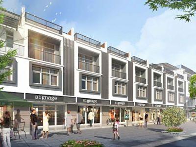 Bán căn góc shophouse Đông Tứ Trạch vị trí kinh doanh xây 4 tầng MT 9m Vinhomes Green City Long An