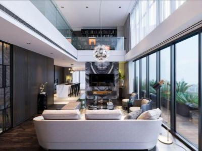 Bán căn hộ Sky Villa Sunshine Crystal River - Diện tích: 178m2 - Hoàn thiện nội thất
