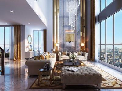 Cho thuê căn hộ Penthouse siêu đẹp diện tích 214.9m2 dự án Vinhomes Metropolis