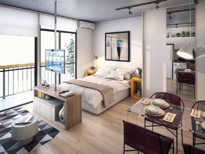 Bán căn hộ Studio ban công hướng Tây bàn giao CĐT tầng trung view hồ bơi Vinhomes The Gallery