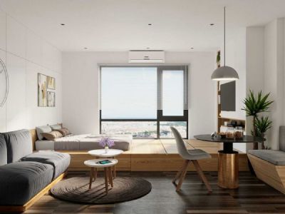 Bán Studio ban công Đông Bắc diện tích 35m2 tầng cao view hồ bơi Vinhomes The Gallery Giảng Võ