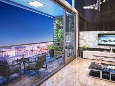 Cần cho thuê căn penthouse DT 280m2 view hồ Tây Sun Grand City Quảng An