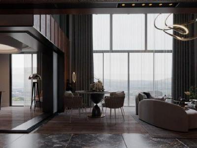 Bán Duplex thông tầng hướng Đông mặt kính LowE chạm sàn view toàn thành phố Vinhomes Giảng Võ