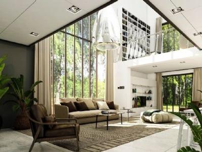 Bán nhà liền kề 100m2 x 4 tầng hoàn thiện đẹp tại Hana Garden City Mê Linh