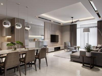 Cho thuê căn hộ 3 phòng ngủ 150m2 hướng Đông Nam dự án BRG Smart City