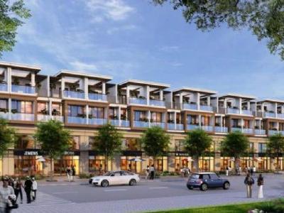 Mua nhà phố shophouse Vinhomes Apollo City hướng Tây hoàn thiện bên ngoài, xây thô bên trong