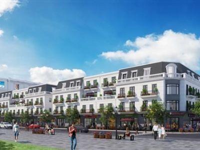 Bán shophouse căn góc Đông Bắc xây 4 tầng gần vườn hòa ở và kinh doanh The Diamond Park Mê Linh