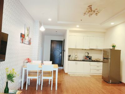 Cho thuê gấp căn hộ 1 phòng ngủ T8 Vinhomes Times City Minh Khai full đồ giá tốt