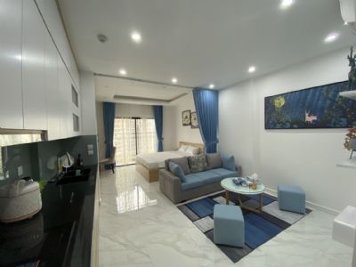 Cho thuê studio 43m2 tòa E1 Eldorado Tân Hoàng Minh, full đồ đẹp.