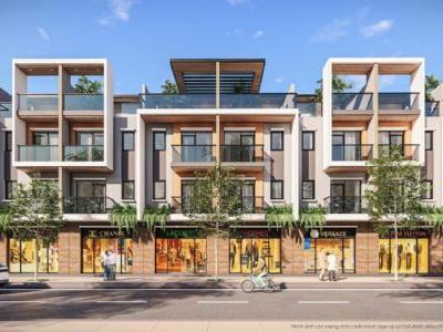 Bán nhà phố shophouse Tây Tứ Trạch gần vườn hoa VT đẹp kinh doanh Vinhomes Apollo City giá VIP