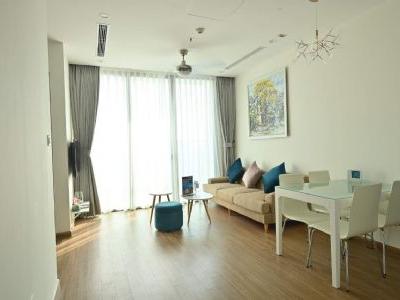 Cho thuê căn hộ 2 phòng ngủ tòa S1 Vinhomes Westpoint - DT: 70m2 tầng cao - Full đồ nội thất