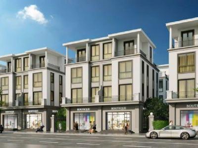 Bán shophouse mặt tiền rộng x 4 tầng hướng Đông khu Tinh Hoa Vinhomes Cổ Loa vị trí tốt kinh doanh