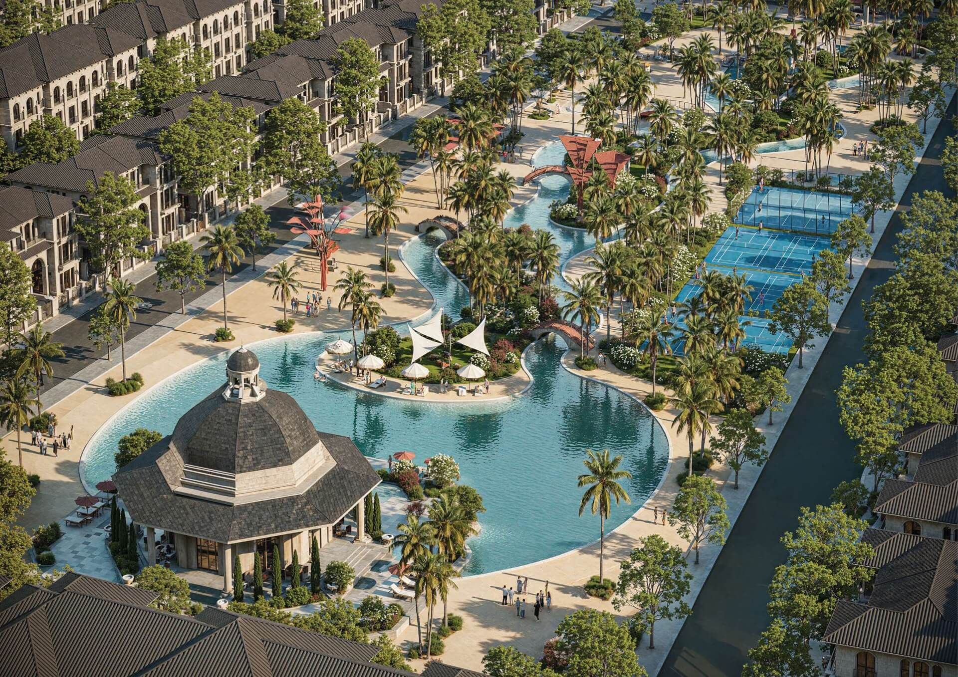 Bán biệt thự Sunshine Legend City hướng Tây Bắc – An cư bền vững, môi trường sống văn minh