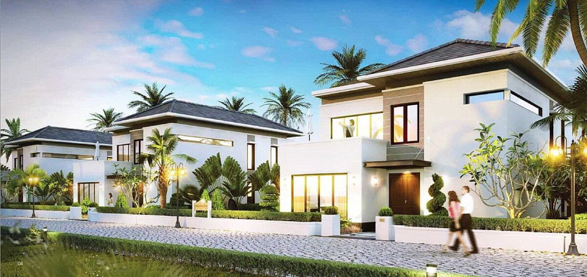 Bán shophouse Châu Âu xây 4 tầng mặt tiền 5m hướng Đông ở/kinh doanh Vinhomes Hải Vân Bay Đà Nẵng