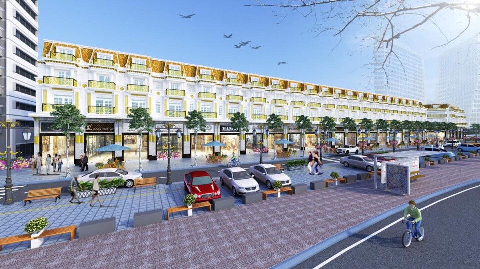 Bán nhà liền kề Đông Nam bàn giao mặt ngoài đối diện công viên kinh doanh tốt Vinhomes Green City