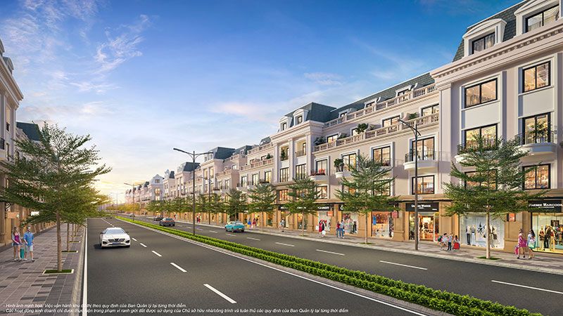 Bán shop TM hướng Tây Tứ Trạch khu Thiên Hà 15m mặt đường Văn Minh kinh doanh tốt Vin Golden City