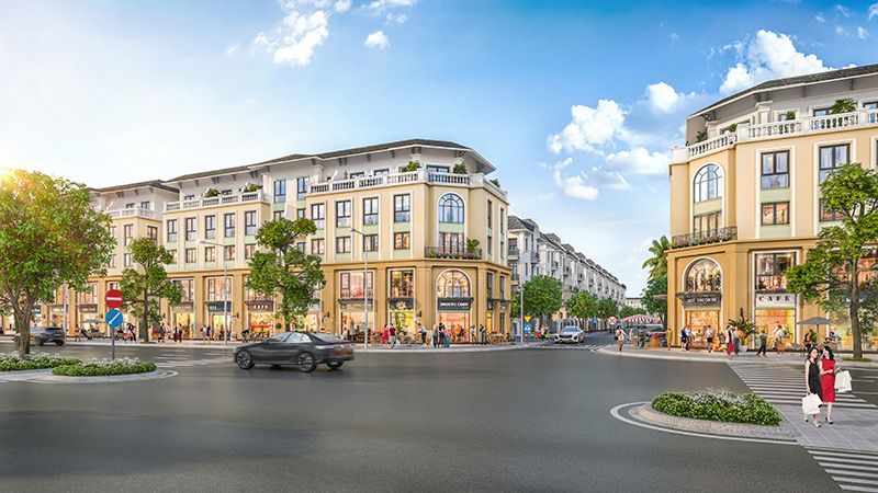 Bán liền kề Thiên Hà 8A hướng Bắc diện tích 102m2 vừa ở, vừa kinh doanh 5 tầng Vinhomes Dương Kinh