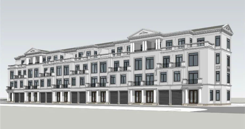 Mua nhà phố shophouse hướng Tây đường Ánh Sao 15 nhìn ra công viên 1.8ha Vinhomes Dương Kinh