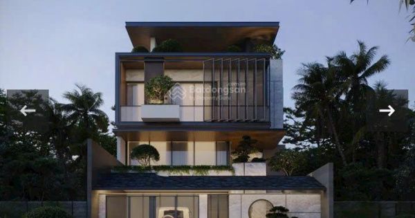 Mua biệt thự đơn lập chính Tây xây 3 tầng 1 tum - MT: 8m bàn giao sang trọng Vinhomes Ngọc Hồi