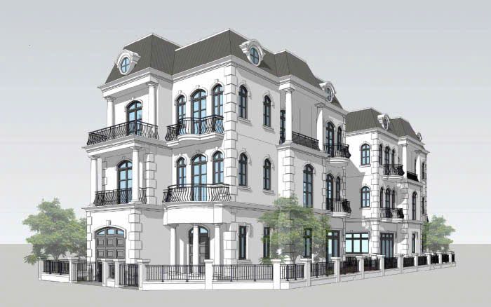 Bán biệt thự căn góc 3 tầng chính Tây khu Hừng Đông gần Vinmec Vinhomes Đan Phượng bàn giao cao cấp