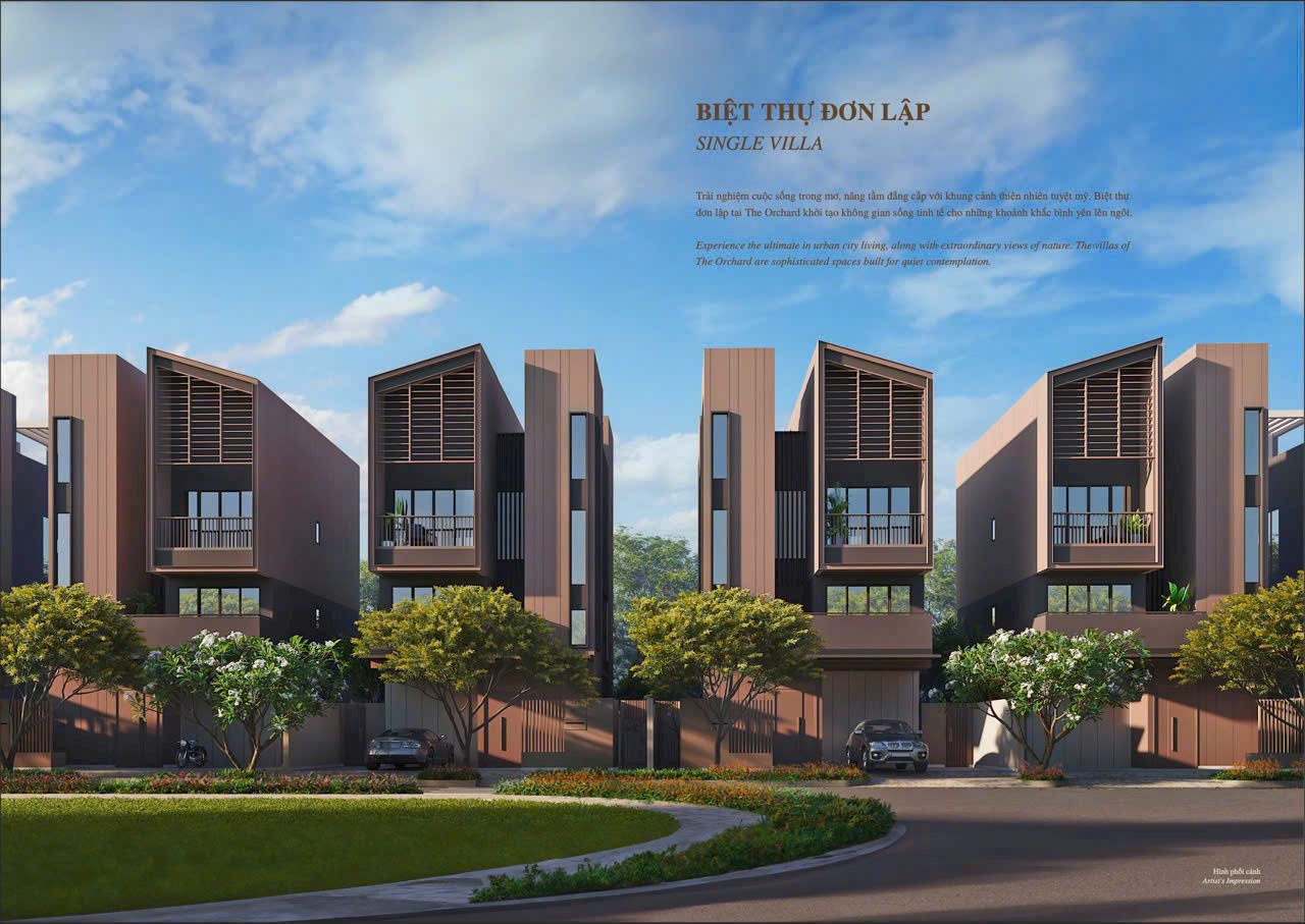 Bán biệt thự đơn lập hướng Đông The Fullton CapitaLand Ocean Park 3 diện tích 192m2 x 3 tầng