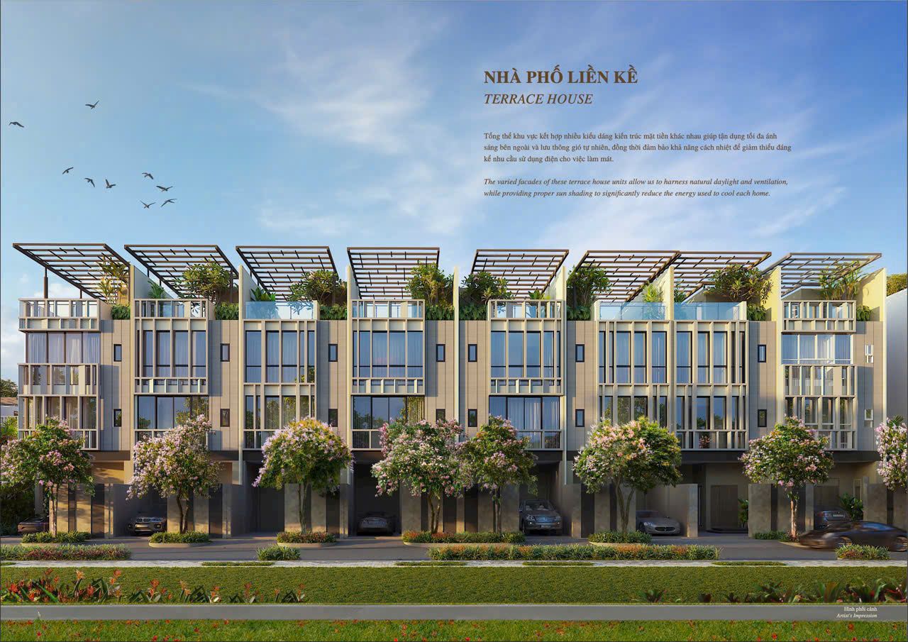 Bán shophouse mặt tiền 7m hoàn thiện mặt ngoài vừa ở vừa kinh doanh The Fullton CapitaLand Hưng Yên