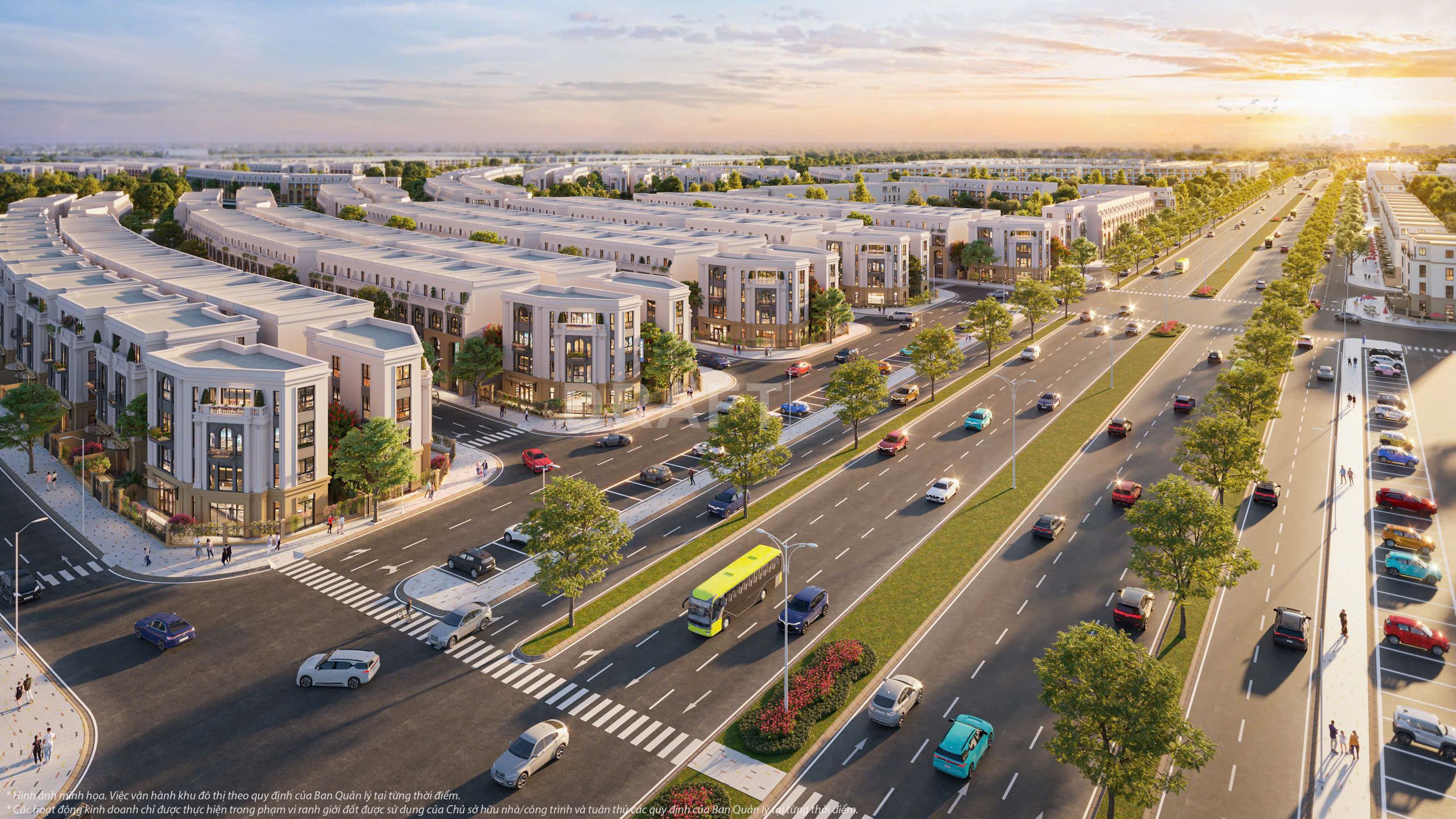 Mua nhà phố shophouse Thiên Hà 3 diện tích 107.3m2 hướng Tây kinh doanh tốt Vinhomes Golden City