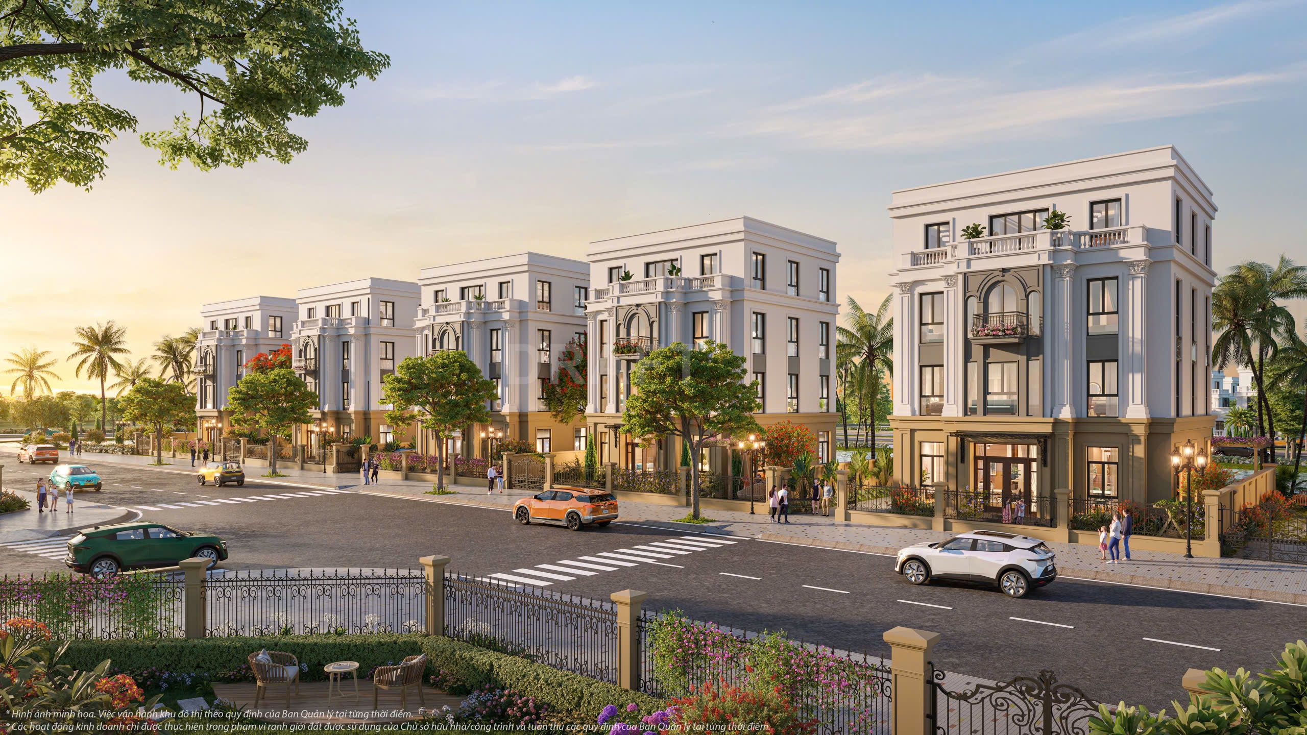Cho thuê song lập khu Thiên Hà 6 chưa nội thất nhìn sân tennis diện tích 162m2 Vinhomes Golden City
