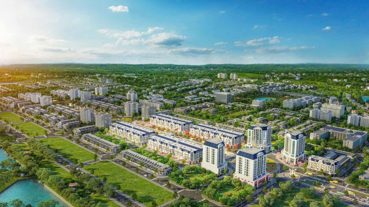 Cho thuê Shophouse Duplex The InterOne Bắc Giang 90 m² hướng Đông – Mặt tiền phố sầm uất