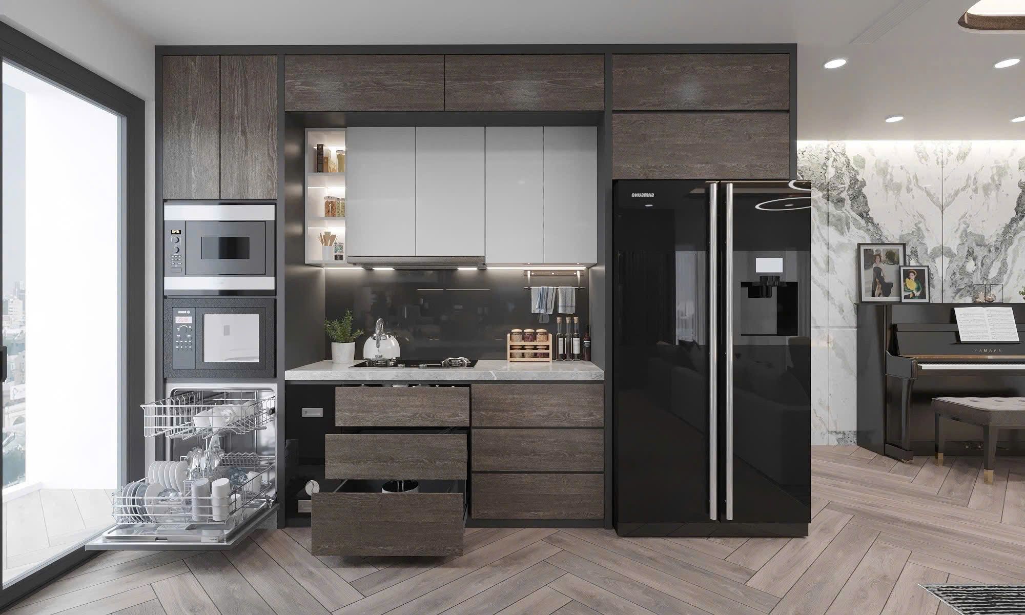 Bán căn 2 phòng ngủ tầng trung ban công hướng Đông - DT: 74.9m2 view đô thị Iconia Lakeside Tố Hữu