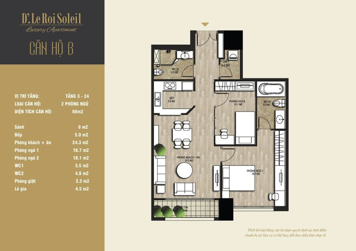 Tư vấn chọn mua nhà ở tại dự án D'Le Roi Soleil Tân Hoàng Minh 