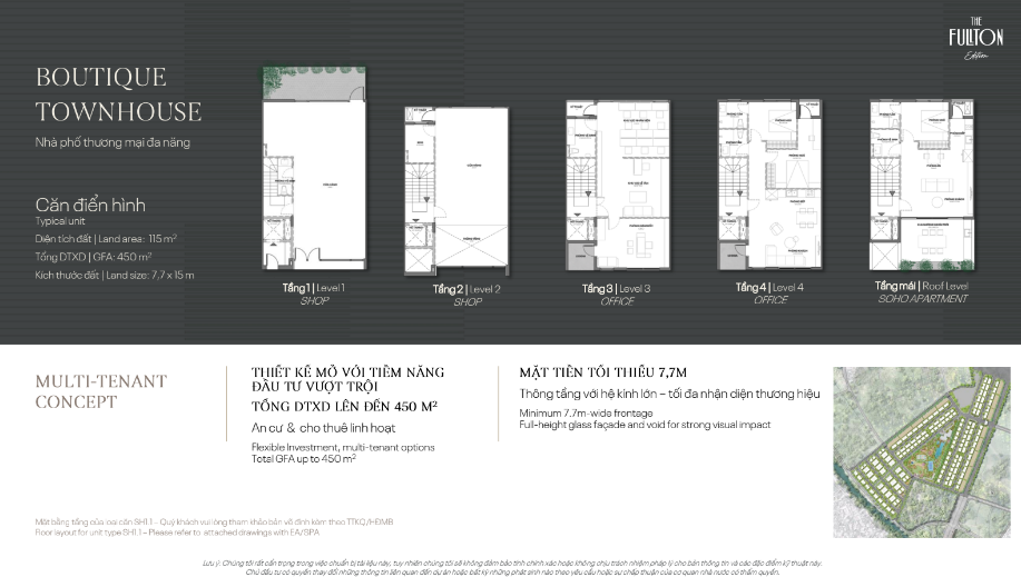 Boutique Townhouse The Fullton Edition