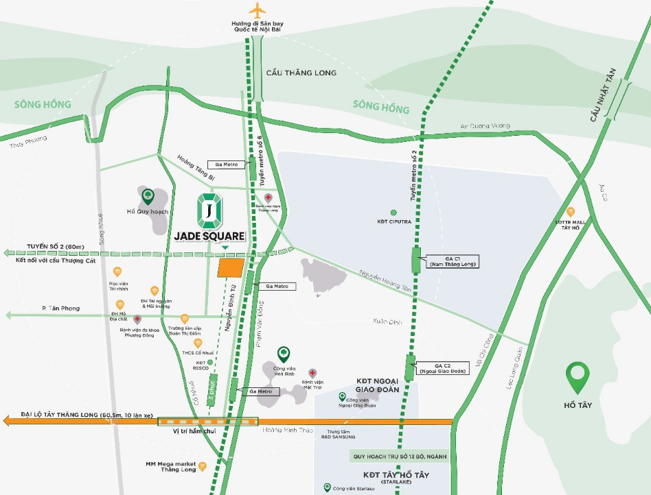 Jade Square Tây Hồ Tây 