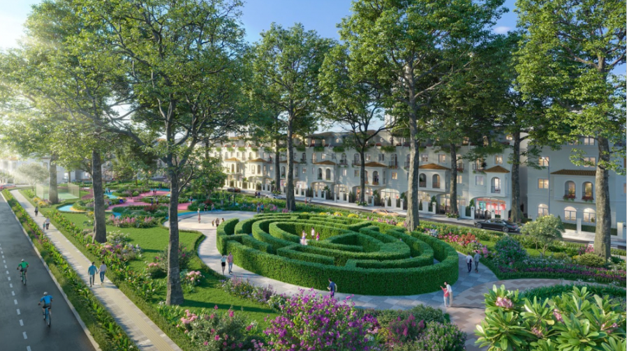 Nhà mẫu dự án Eurowindow Sport Garden